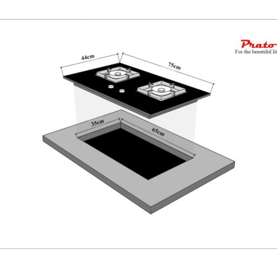 Bếp Gas Cao Cấp Model PT-800.G1